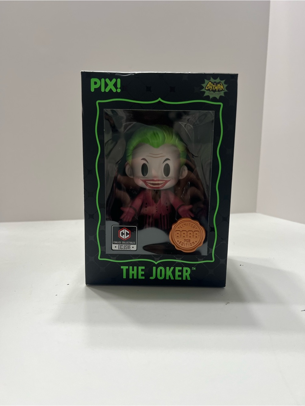 Thrill Joker Collectible Figure - Green Hair & Pink Outfit